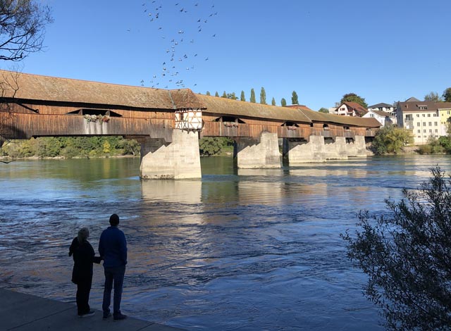 Die Holzbrücke. Foto: zVg