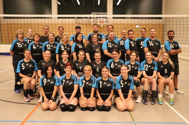 Frisch motiviert in die Rückrunde: Die Teams des VBC Rheinfelden. Foto: zVg 