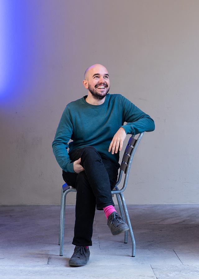 Comedian Renato Kaiser