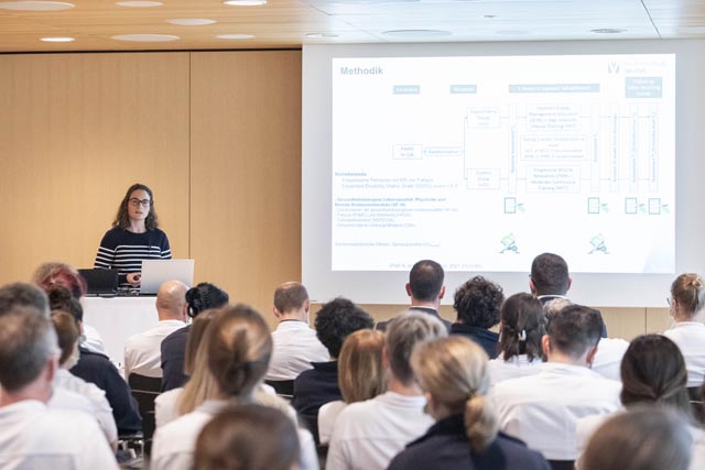 Preisträgerin Nadine Patt, Kliniken Valens, Universität Bern. Foto: zVg
