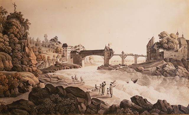 Die Laufenbrücke. Foto. zVg