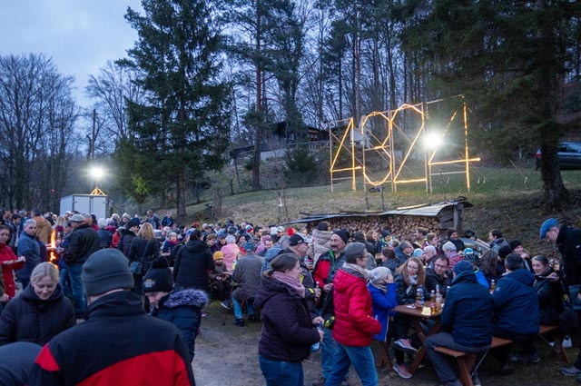 Obermumpf feiert seine Postleitzahl