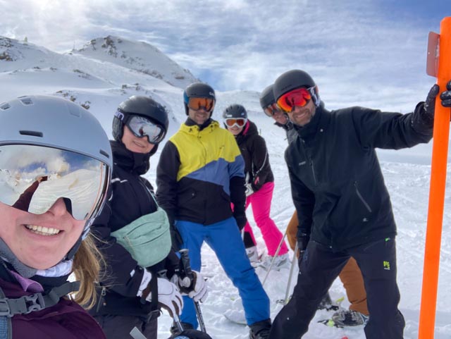 TV Zeiningen im Skiweekend. Foto: zVg