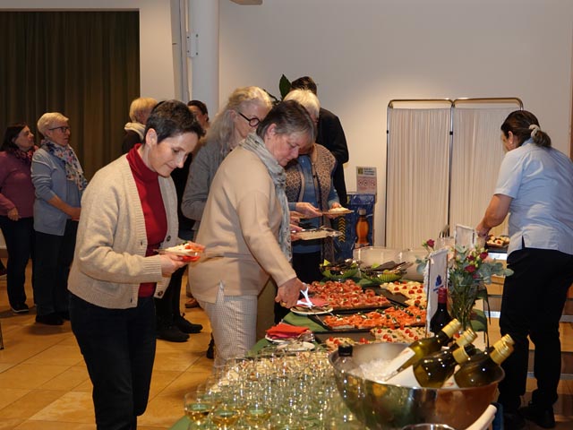 Geselliger Abend nach der GV. Foto: zVg