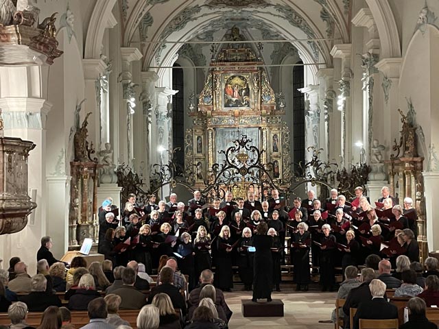 Cantus Rheinfelden begeisterte mit Motetten-Konzert. Foto: zVg