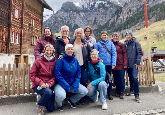 FTV Oeschgen im Skiweekend. Foto: zVg