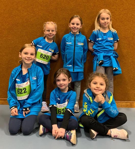 Die jüngsten Läuferinnen des TV Stein. Foto: zVg