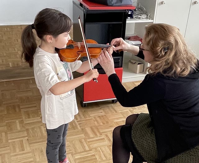  Am Samstag, 27. April, lädt die Musikschule Frick von 10 bis 12 Uhr zum Instrumenteschnuppern. Foto: zVg