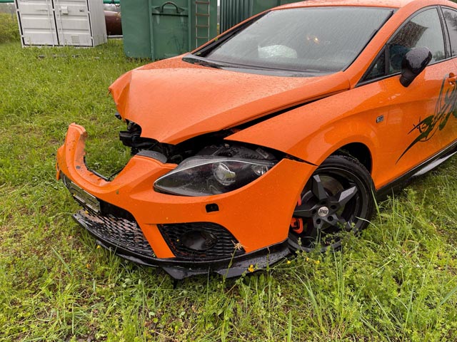 Unfall in Seon. Foto: Polizei Aargau