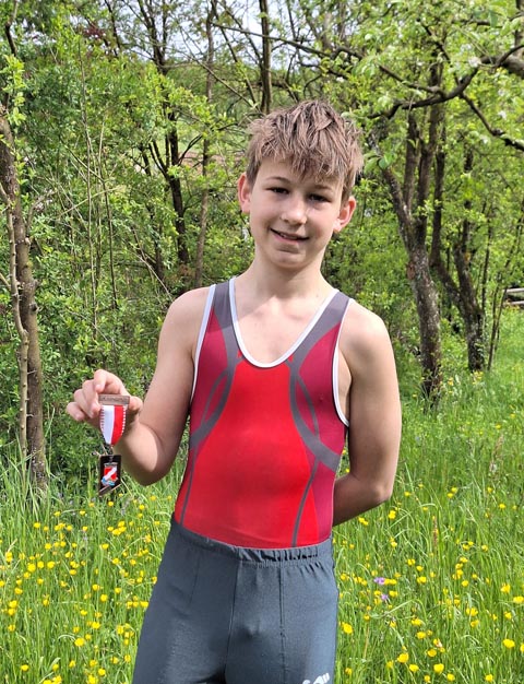 Tino Weiss im K4 ausgezeichnet. Foto: zVg