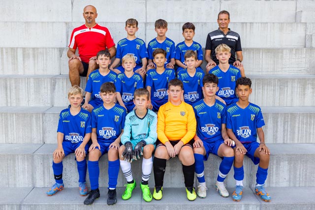 Die D-Junioren des FC Frick. Foto: zVg