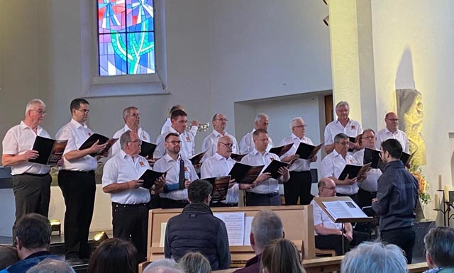 Männerchor Eiken lud zum Konzert. Foto: Dominik Anliker