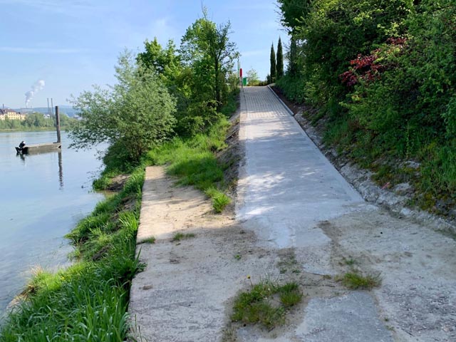 Rheinfelden: Neue Rampe am Flossländeweg
