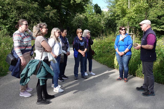 Führung durch die Merian-Gärten. Foto: zVg