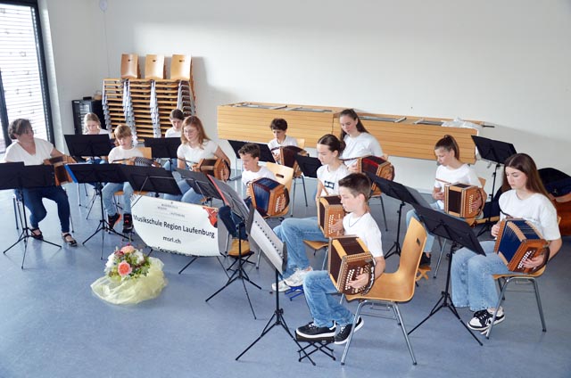 Örgelikonzert der Musikschule Region Laufenburg. Foto: zVg