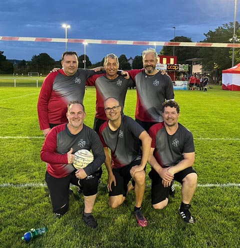 Turnfestsieger im Faustball der Senioren: der MTV Gipf-Oberfrick. Foto: zVg