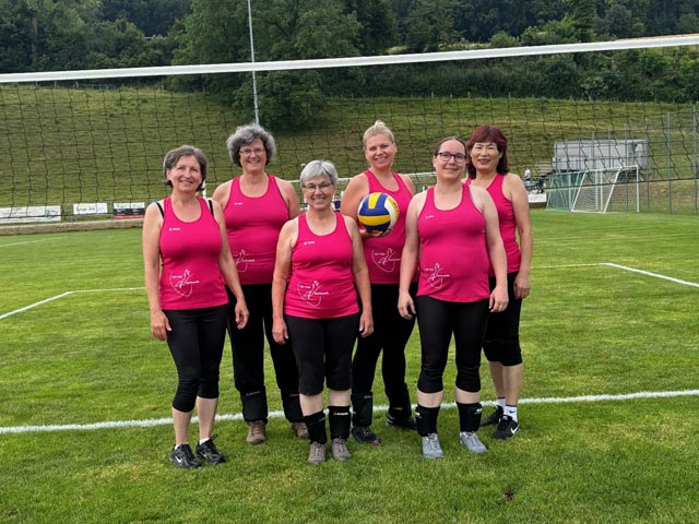 Das Fricker Schnurball-Team freut sich über Bronze. Foto: zVg