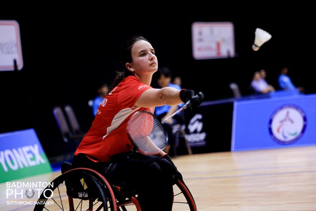 Ilaria Renggli in Aktion. Foto: zVg