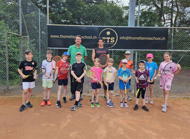 Ferienspass beim Tennisclub Rheinfelden. Foto: zVg
