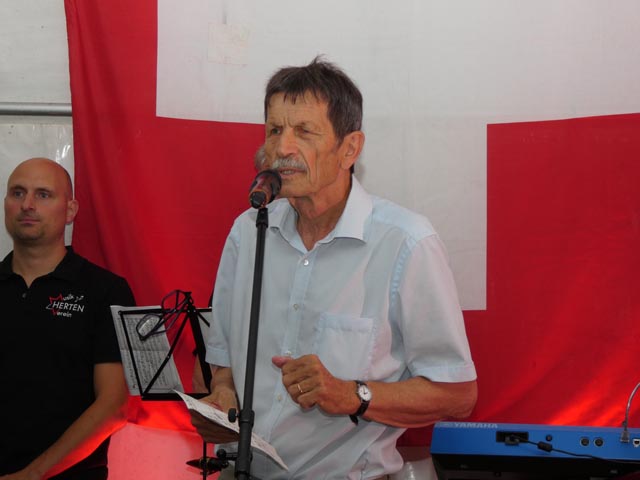 Festredner Ueli Mäder. Foto: Jörg Wägli