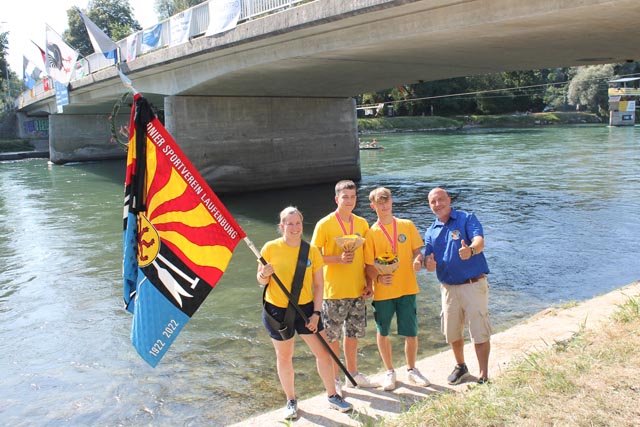 Laufenburg an der Pontonier-Schweizer-Meisterschaft 