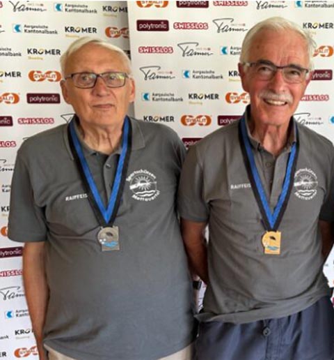 Werner Erdin und Robert Keller. Foto: zVg