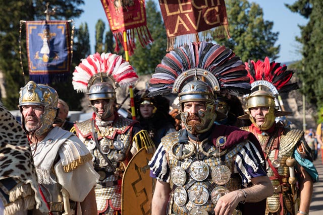 Ingressus Legionis Marsch der Legionaere.