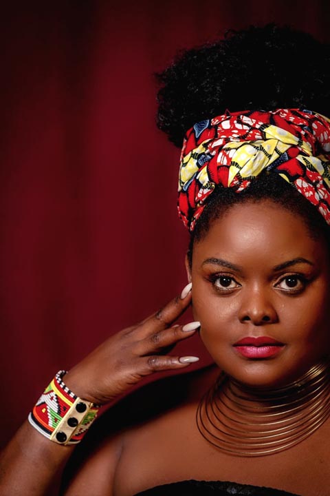 Die kenianische Sängerin und Künstlerin Claudia Masika tritt nächsten Sonntag in Stein auf. Foto: zVg