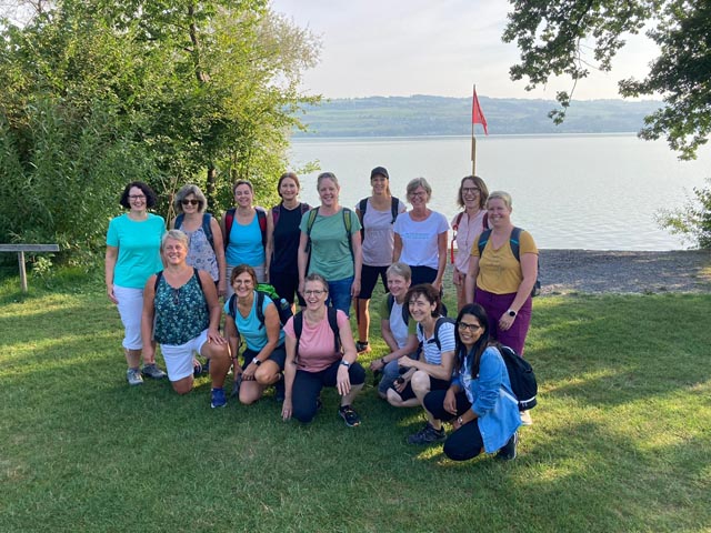 Zeihen: Bodyfit-Gruppe auf einer Fahrt ins Blaue