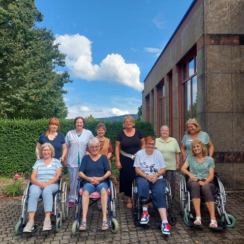 Rollstuhl-Workshop beim Besuchsdienst Regio Laufenburg. Foto: zVg