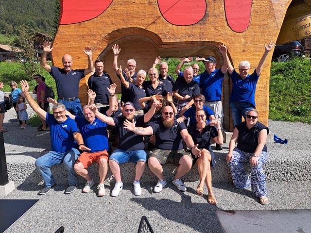 Erste Jodlerreise des Sunnebärgchörli Möhlin. Foto: zVg