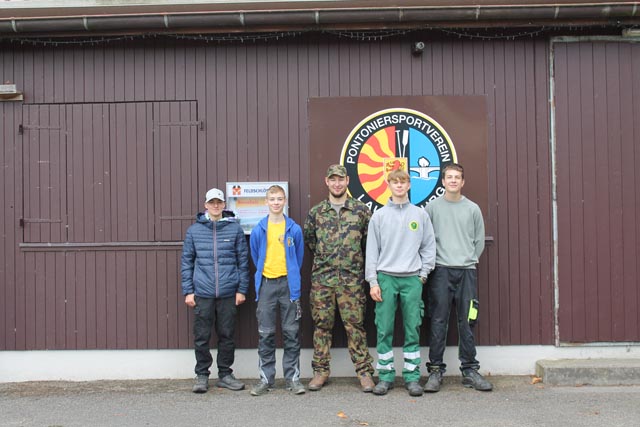 Laufenburg: Jungpontonierprüfung und Endfahren