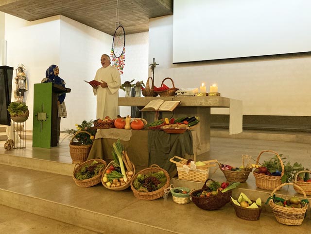 Erntedank in der Pfarrei Gipf-Oberfrick. Foto: zVg