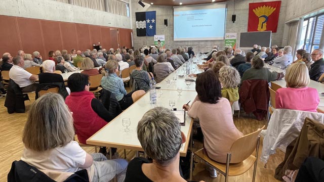 Der Vortrag von Dr. Céline Tanner, Fachpsychologin für Neuropsychologie, stiess auf grosses Interesse. Foto: zVg