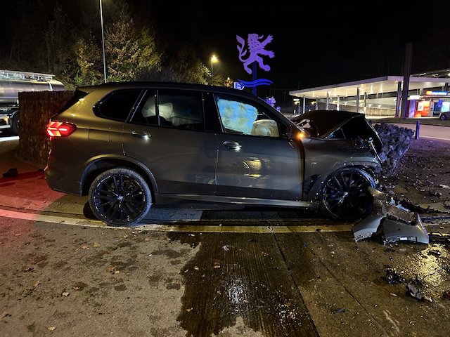 Mellingen: Selbstunfall führte zu Totalschaden