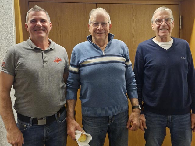 Das Siegertrio. Foto: zVg