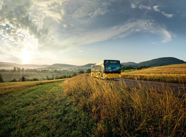 Linie 139 bei Herznach. Foto: PostAuto