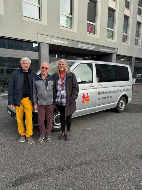 Von links: Christoph Bucher, Hans Dürrenberger, Susi Grummel. Foto: zVg