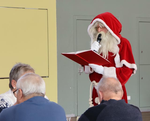  Besuch des Samichlaus in der MZH. Foto: zVg