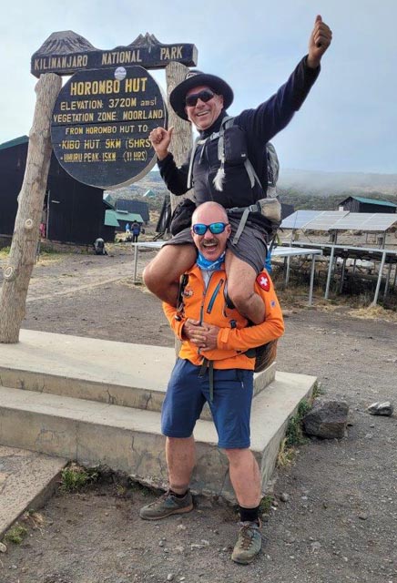 Ankunft auf der Horombo-Hütte auf 3720 m. Foto: zVg