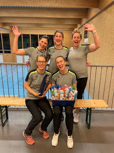 Das erfolgreiche Schupfarter Schnurballteam. Foto: zVg