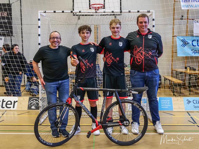 Das Nachwuchsduo Nils Affolter und Elia Bianco. Foto: zVg