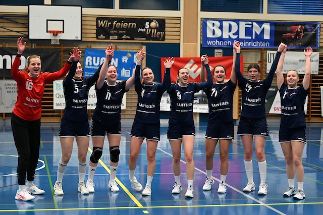 Handball: Eindrücklicher Schlusspunkt der Damen Magden/ Möhlin 1