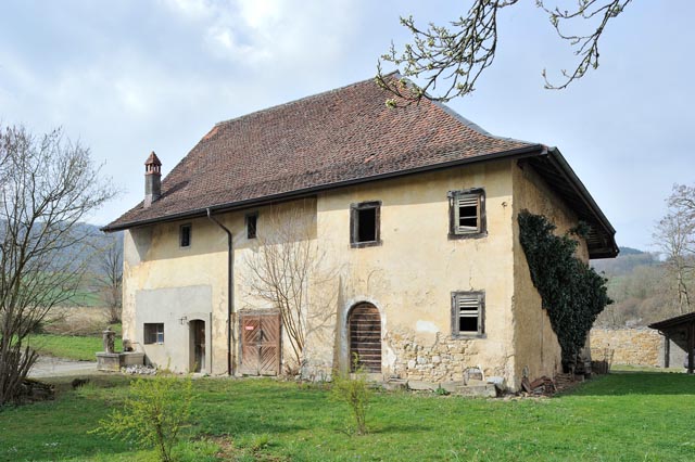 Die Pfarrscheune Wölflinswil. Foto: © Kantonale Denkmalpflege Aargau, Christine Seiler