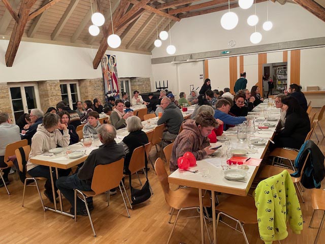 Ebenso das anschliessende gemeinsame Essen. Foto: zVg