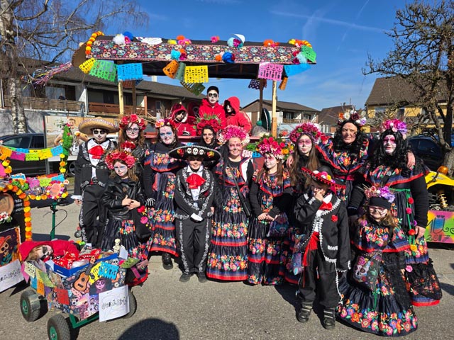 Die Chrüsimüsi an der Möhliner Fasnacht 2025