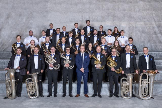 Die Brass Band Fricktal im 2024. Foto: zVg