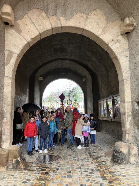 Laufenburg: Palmsonntag mit Prozession und Eselin Giorgina