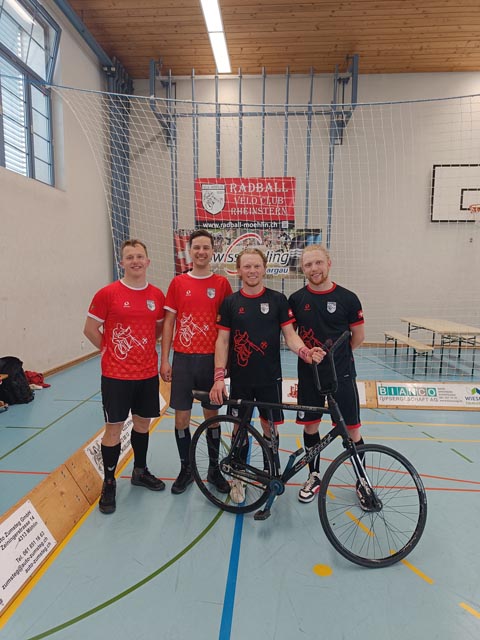 Radballer vom VCR Möhlin auf Finalkurs