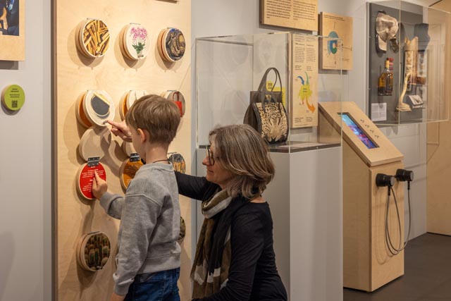 Interaktive Wissensvermittlung zum Artenschutz. Foto: zVg